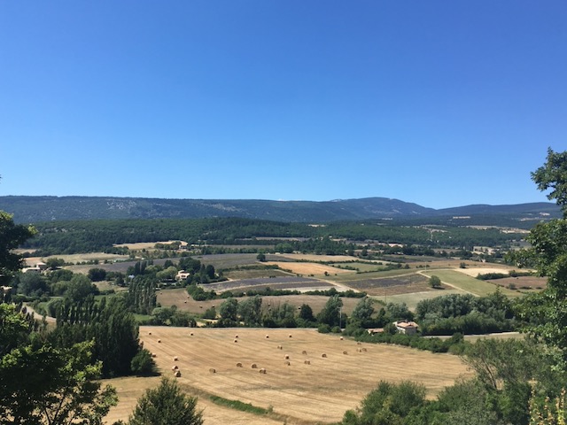 View of the countryside from Gordes in France
Copyright © letsexplorehere.com
