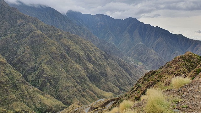 The Soudah mountains, Saudi Arabia