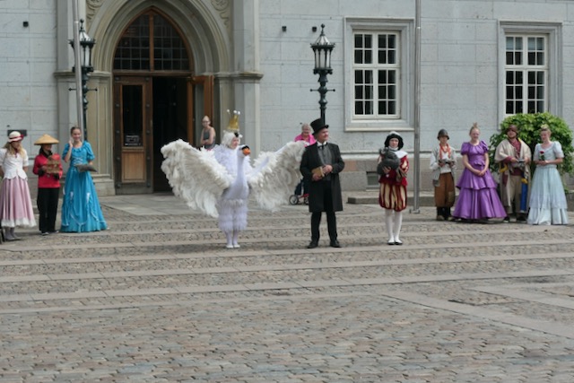 Outdoor theatrical performance in Odense, Denmark
Copyright © letsexplorehere.com
