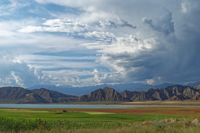 toktogul reservoir, Kyrgyzstan
