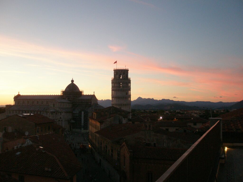 Pisa at sunset, Italy
Copyright © letsexplorehere.com