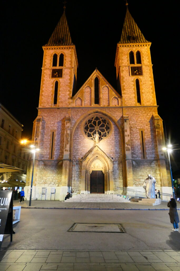 Sacred Heart Cathedral in Sarajevo
Copyright © letsexplorehere.com