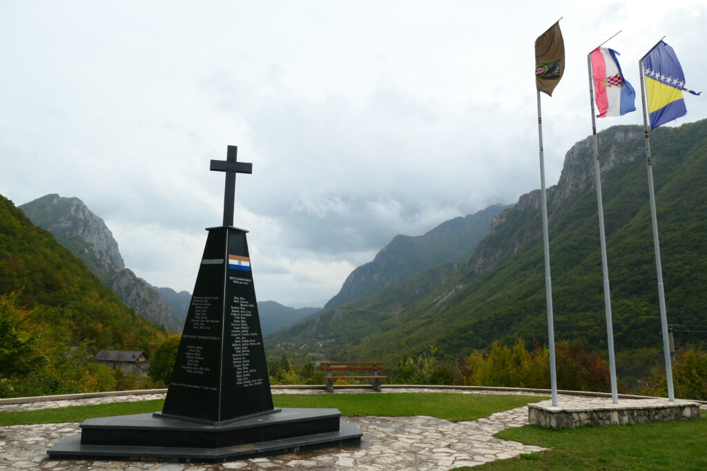 Doljani monument to the Croats of Jablanica who died during the Bosnian war, Bosnia and Herzegovina
Copyright © letsexplorehere.com