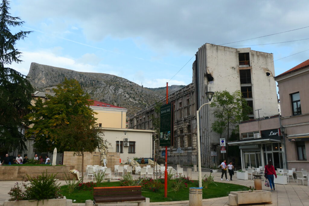 Bombed buildings in Mostar are slowly being rebuilt
Copyright © letsexplorehere.com