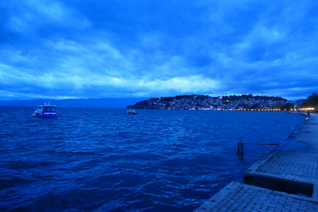 Ohrid harbour at dusk, North Macedonia
Copyright © letsexplorehere.com