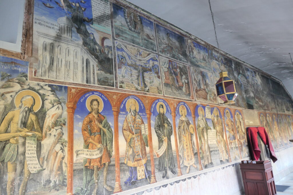 Amazing murals at Saint Jovan Bigorski Monastery, North Macedonia
Copyright © letsexplorehere.com