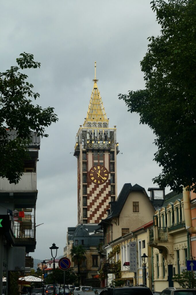 Golden clock tower, Batumi old town, Georgia
Copyright © letsexplorehere.com