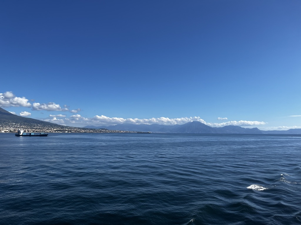 Approaching Naples on the ferry, mainland Italy
Copyright © letsexplorehere.com