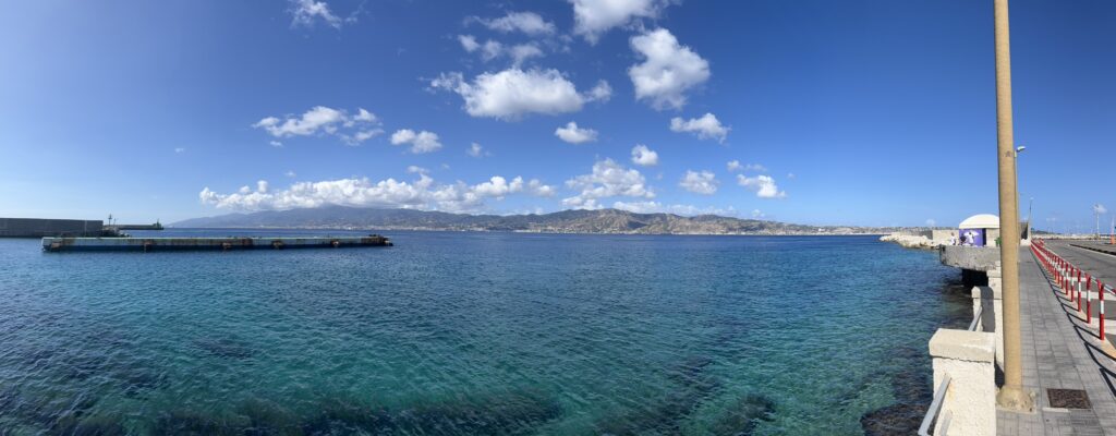 Sicily from the Villa San Giovanni ferry port, Italy
Copyright © letsexplorehere.com