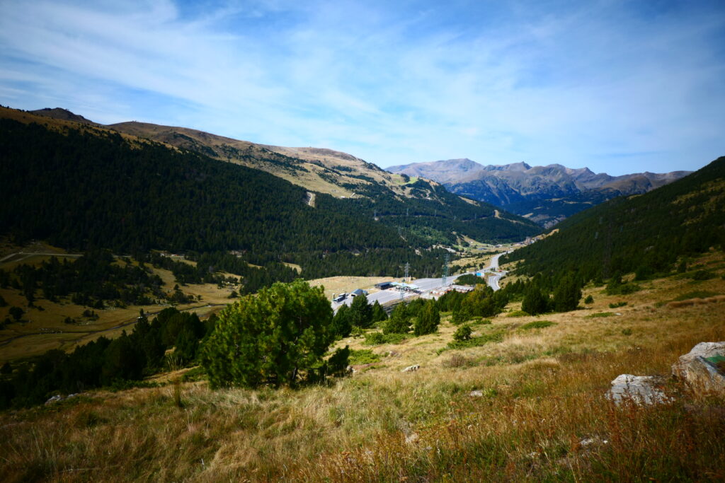 View towards the Envalira Tunnel toll booth from the Port d'Envalira, Andorra
Copyright © letsexplorehere.com