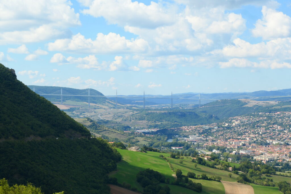 View over Millau and the viaduct, France
Copyright © letsexplorehere.com