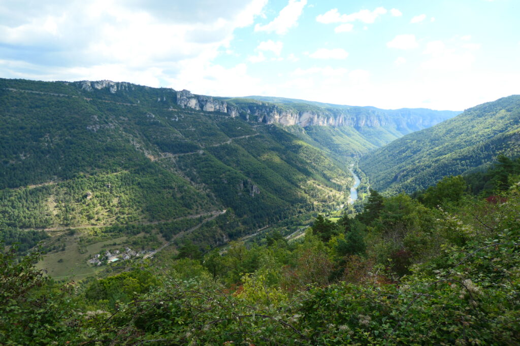 Roads wind their way up from the valleys, Tarn gorge, France
Copyright © letsexplorehere.com