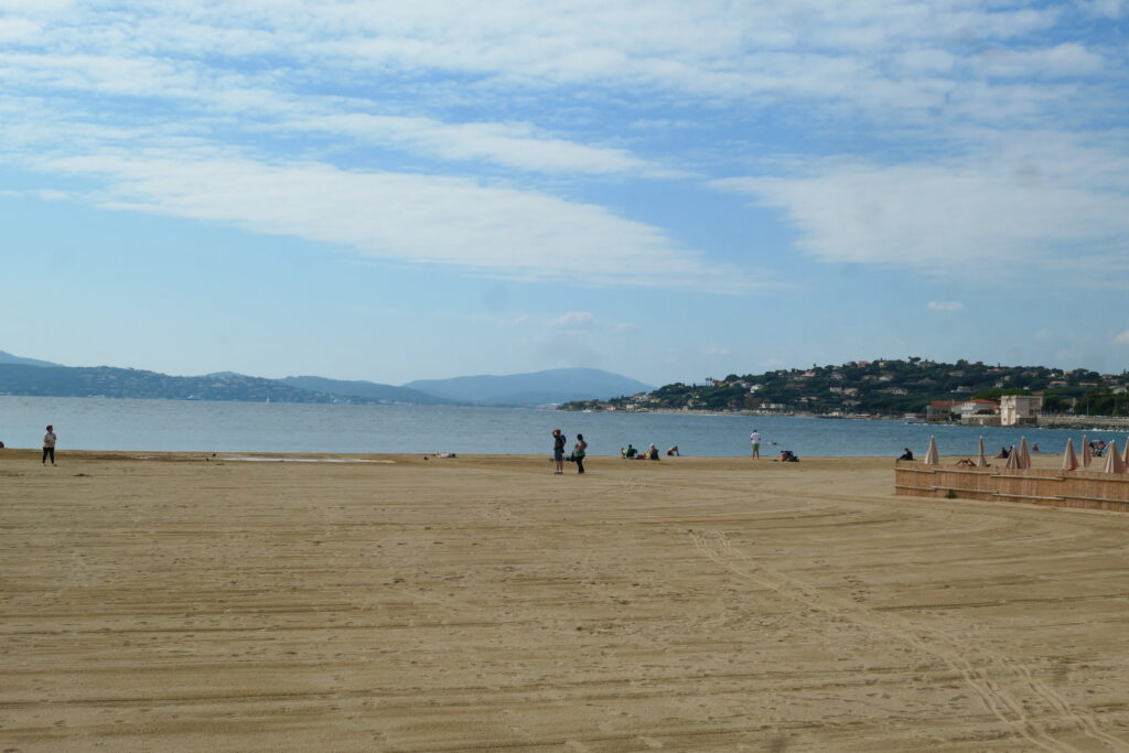 The beach at Sainte-Maxime, France
Copyright © letsexplorehere.com