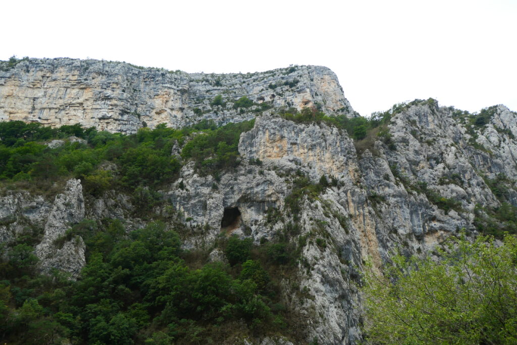 There are caves along the Verdon gorge, France
Copyright © letsexplorehere.com