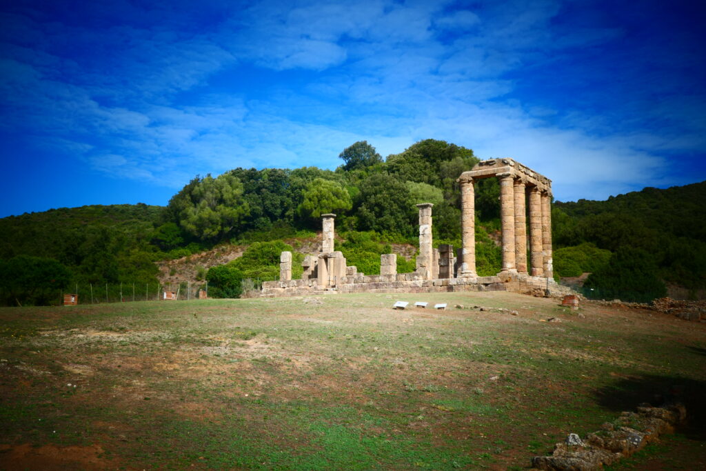 Side profile of the Temple of Antas, Sardinia
Copyright © letsexplorehere.com