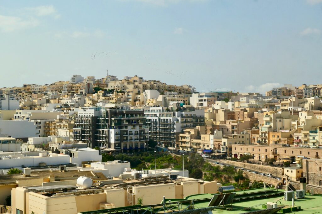Built up Mellieħa, Malta
Copyright © letsexplorehere.com