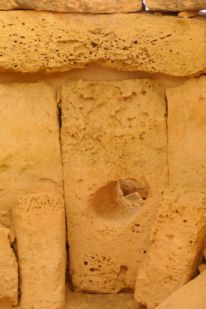 Sun rays appear through the hole in the wall at solstice and hit the altar, Malta
Copyright © letsexplorehere.com