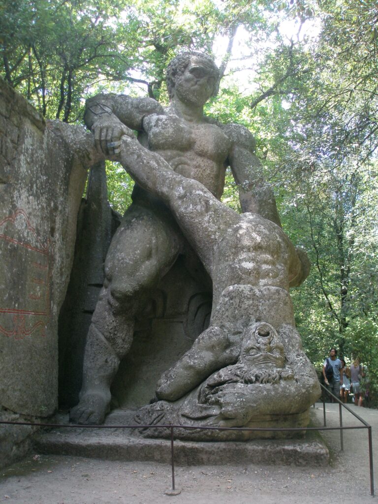 Giants in the Sacro Bosco, Bomarzo, Italy
Copyright © letsexplorehere.com