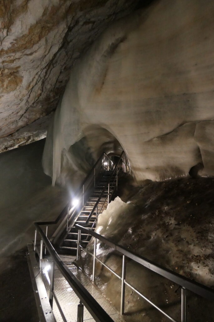 Entire tunnels of ice, Slovakia
Copyright © letsexplorehere.com