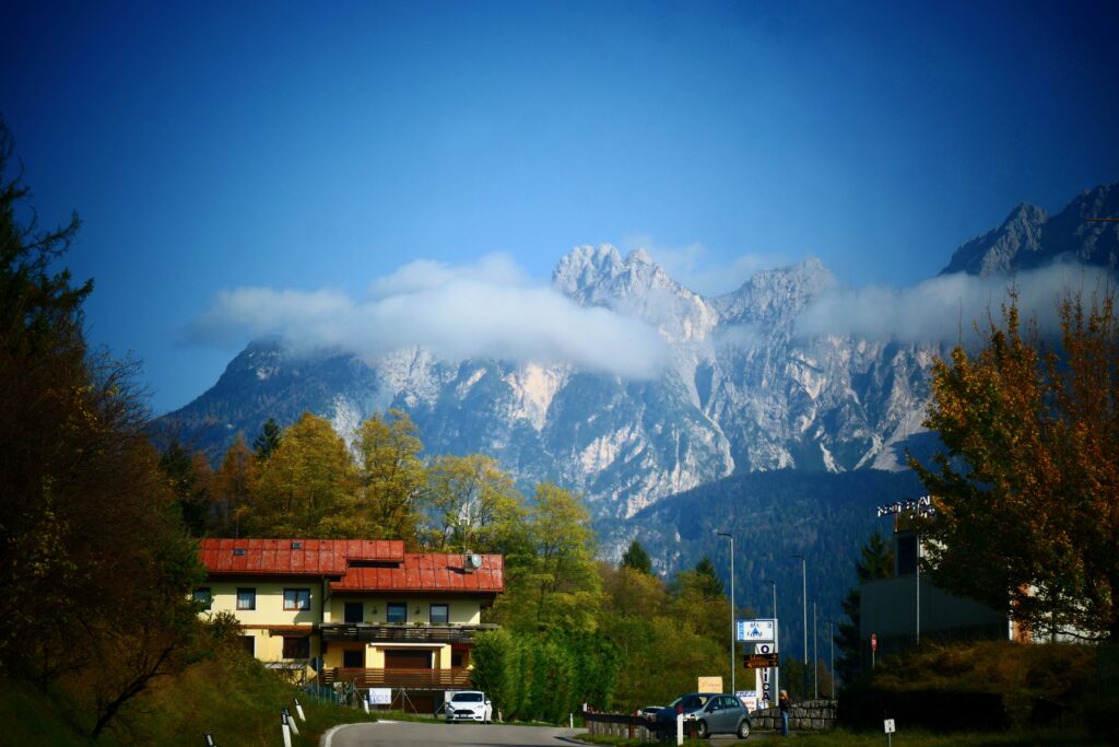 The Dolomites dominating Domegge di Cadore, Italy
Copyright © letsexplorehere.com
