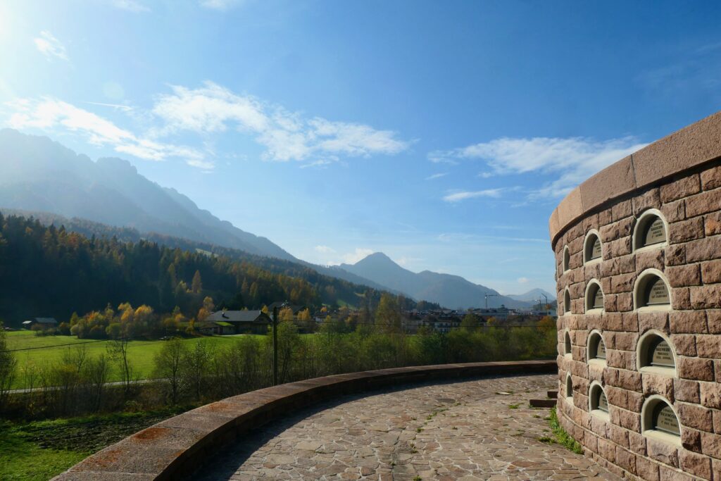 View towards San Candido from the shrine, Italy
Copyright © letsexplorehere.com