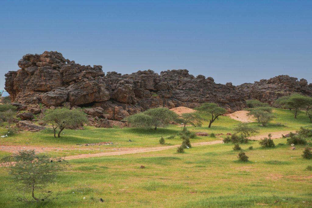 Close to Ayoun el Atrous, Mauritania
