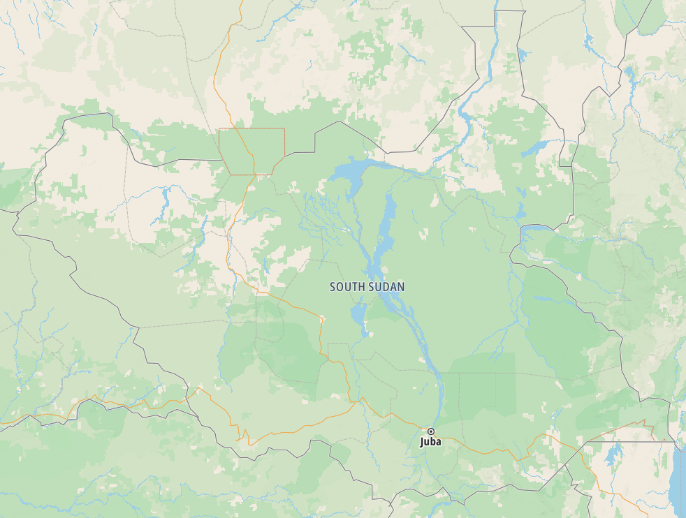 Map of South Sudan
Copyright © letsexplorehere.com