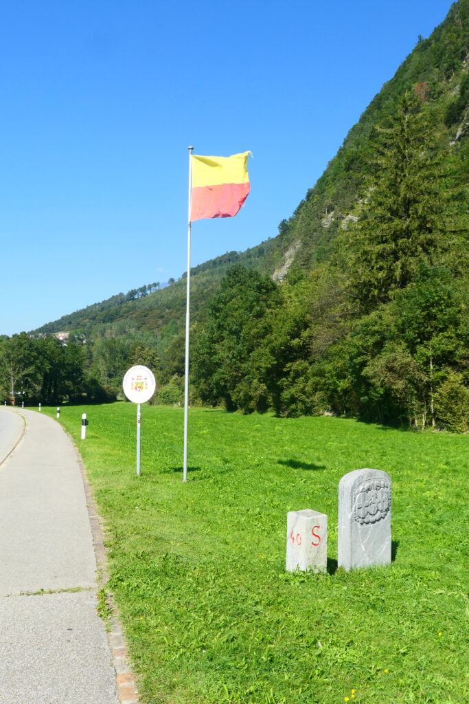 The old boundary stone at Balzers, Liechtenstein
Copyright © letsexplorehere.com