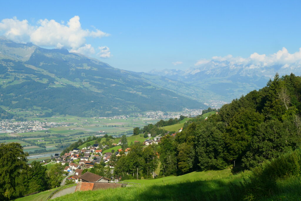 View towards Triesenberg, Liechtenstein
Copyright © letsexplorehere.com