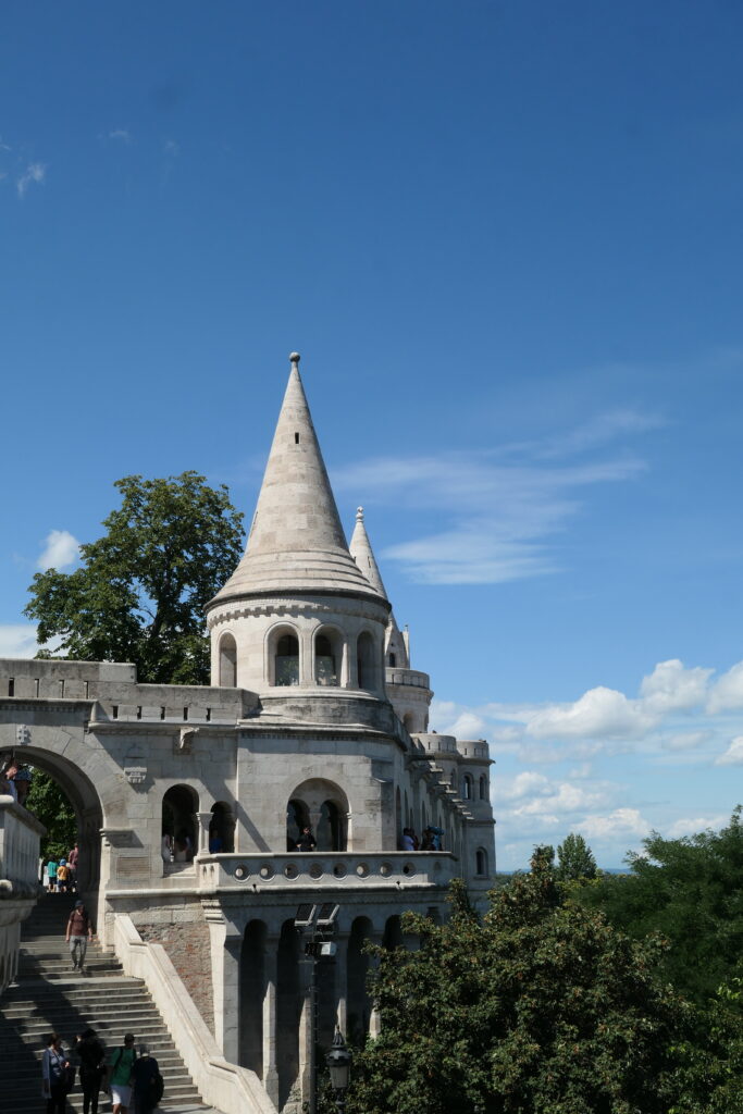 The famous Fisherman's Bastion stairs, Budapest, Hungary
Copyright © letsexplorehere.com