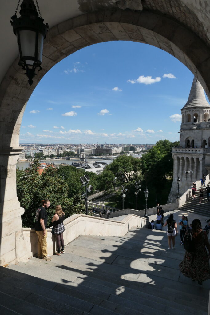 The famous Fisherman's Bastion stairs, Budapest, Hungary
Copyright © letsexplorehere.com