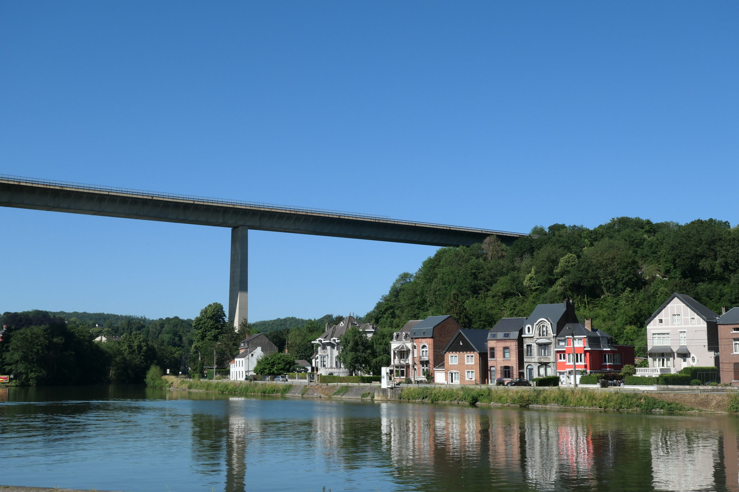 Bridge over the river Meuse in Dinant, Belgium 
Copyright © letsexplorehere.com