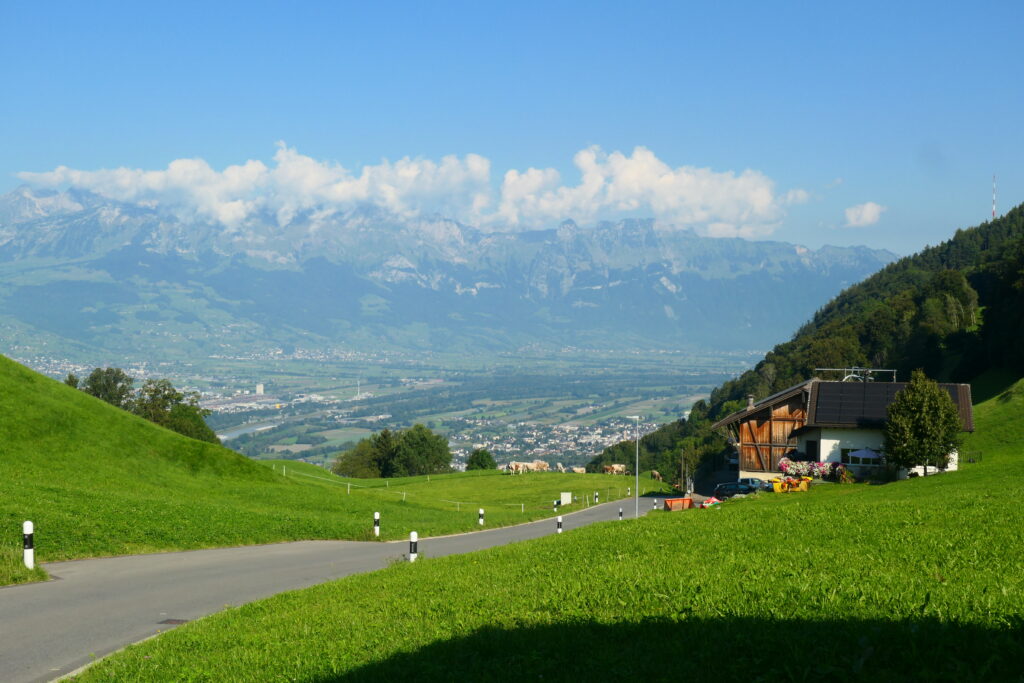 View towards Schaan from Fromahus, Liechtenstein
Copyright © letsexplorehere.com