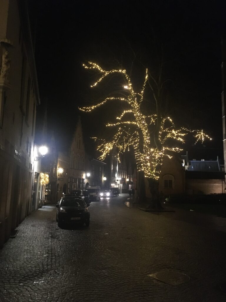 Bruges in Belgium, at Christmas time
Copyright © letsexplorehere.com