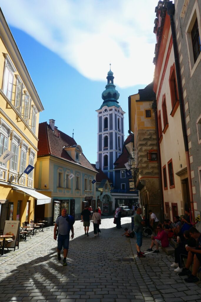 Tower of St. Jost Church, Český Krumlov, Czechia
Copyright © letsexplorehere.com