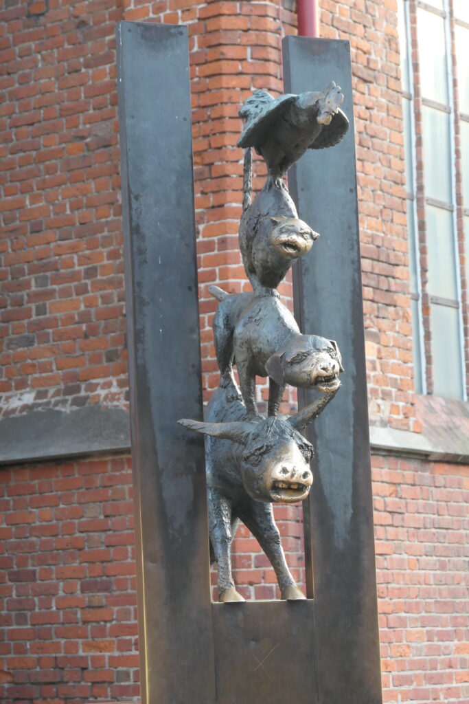 The Town Musicians of Bremen, said to bring good luck if the animals' noses are rubbed, Latvia
Copyright © letsexplorehere.com