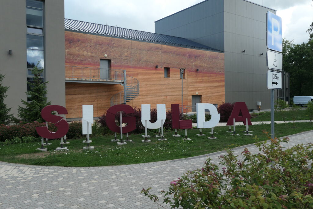 SIgulda town sign, Latvia
Copyright © letsexplorehere.com