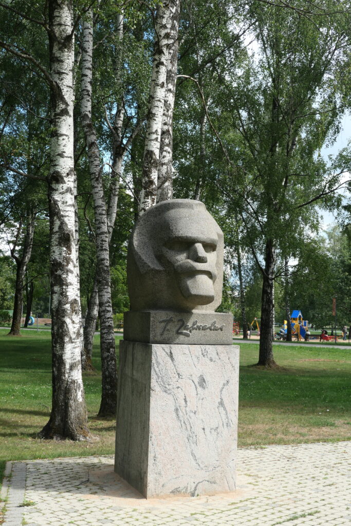 Monument to the sculptor, Teodors Zaļkalns, Latvia
Copyright © letsexplorehere.com