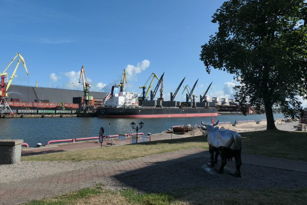 The Sea Cow overlooking Ventspils port, Latvia
Copyright © letsexplorehere.com