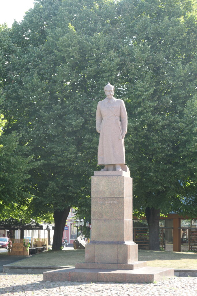 Monument to Jānis Fabriciuss, Red Army commissar, Latvia
Copyright © letsexplorehere.com