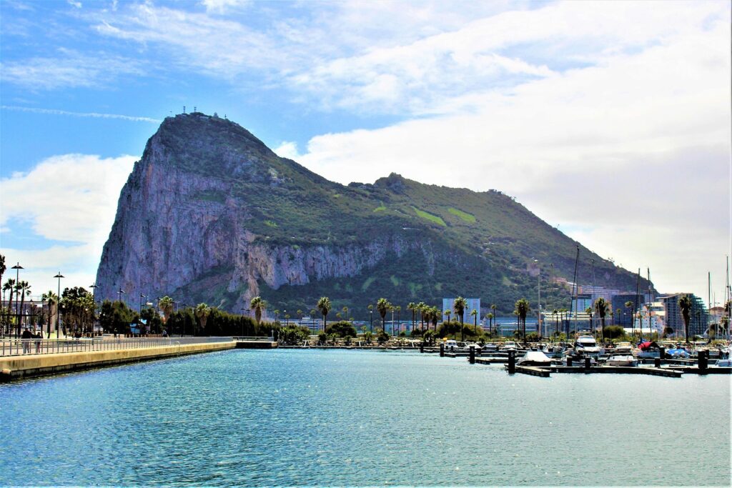 The rock of Gibraltar