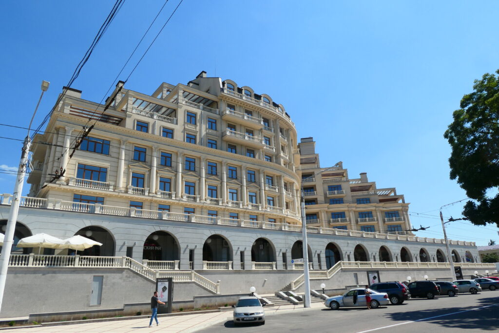 Apartment building on Shevchenko Street, Tiraspol, Transnistria, Moldova
Copyright © letsexplorehere.com